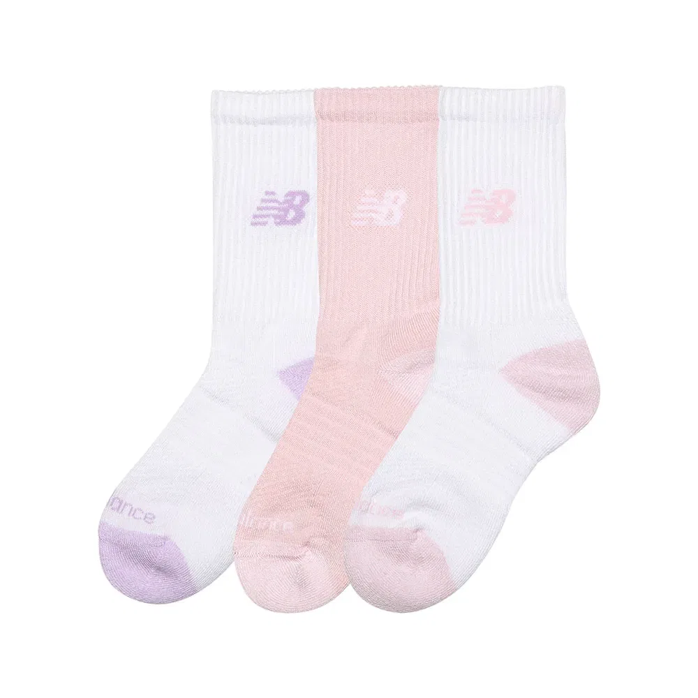 Детские носки для девочек с технологией NB DRY Active Short Socks New balance, Multicolor — фото 2
