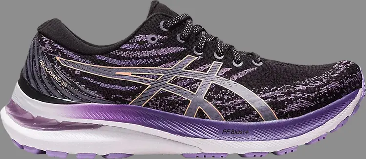 

Кроссовки wmns gel kayano 29 'black violet' Asics, черный