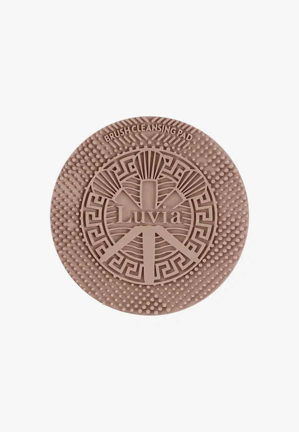 Косметический аксессуар для чистки кистей Brush cleansing pad Luvia Cosmetics, Coffee 40 г, кофейный — фото 2