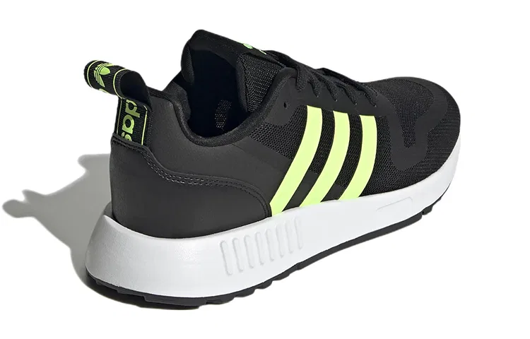Детские кроссовки с низким верхом Multi J Fabric Abrasion Resistant, Adidas Originals, Black — фото 4
