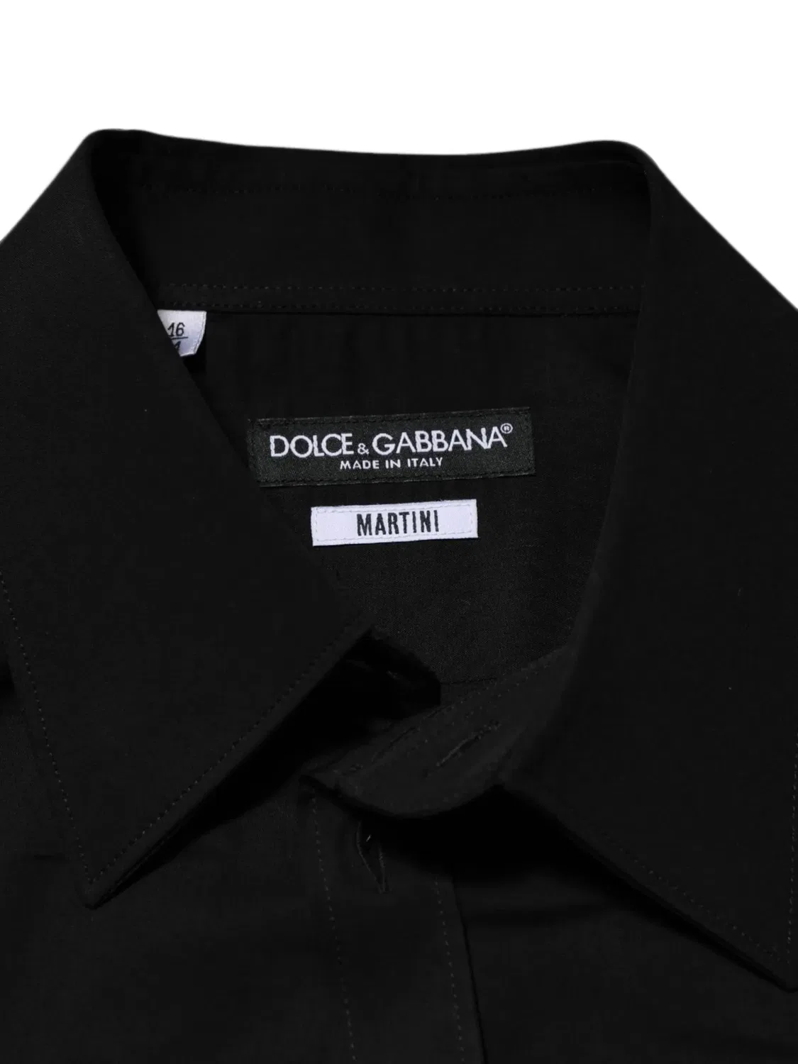 Рубашка Martini черная Dolce & Gabbana, черный — фото 4