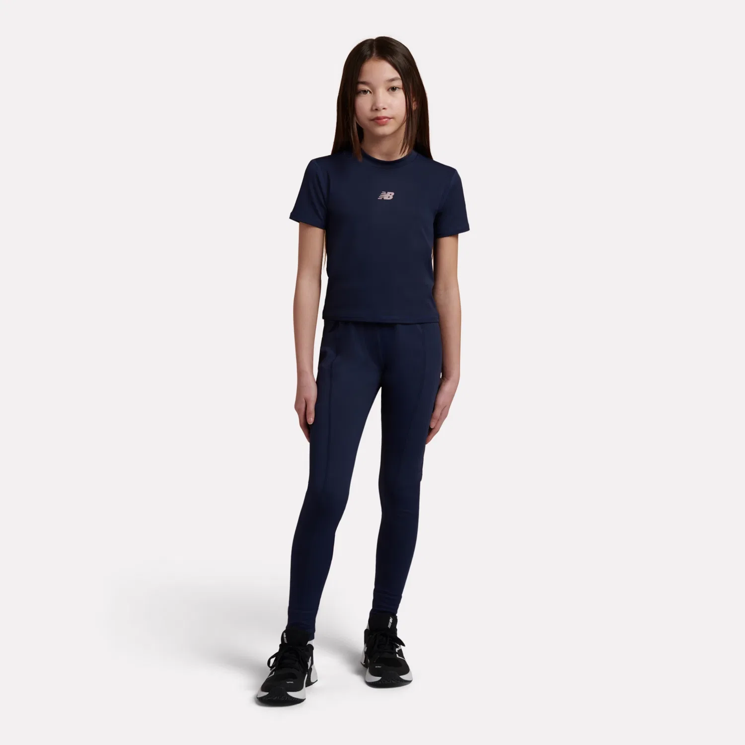 Детская футболка спортивная с коротким рукавом NB Essential Athletic New Balance, Nb Navy — фото 2