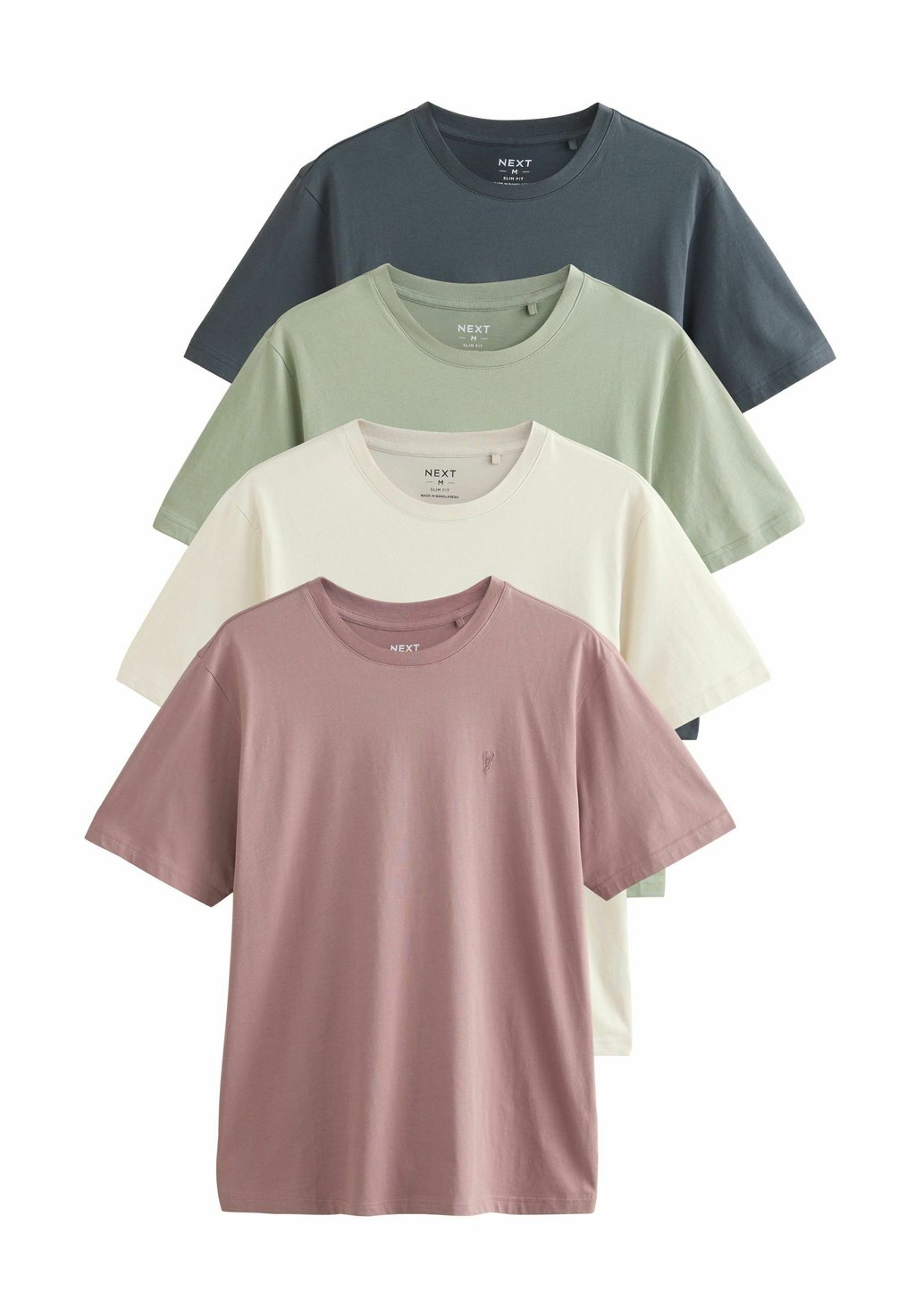 

Базовая футболка 4 PACK Next, зеленый