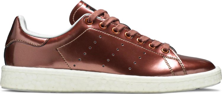 Кроссовки Adidas Wmns Stan Smith Boost 'Metallic Copper', коричневый - фото