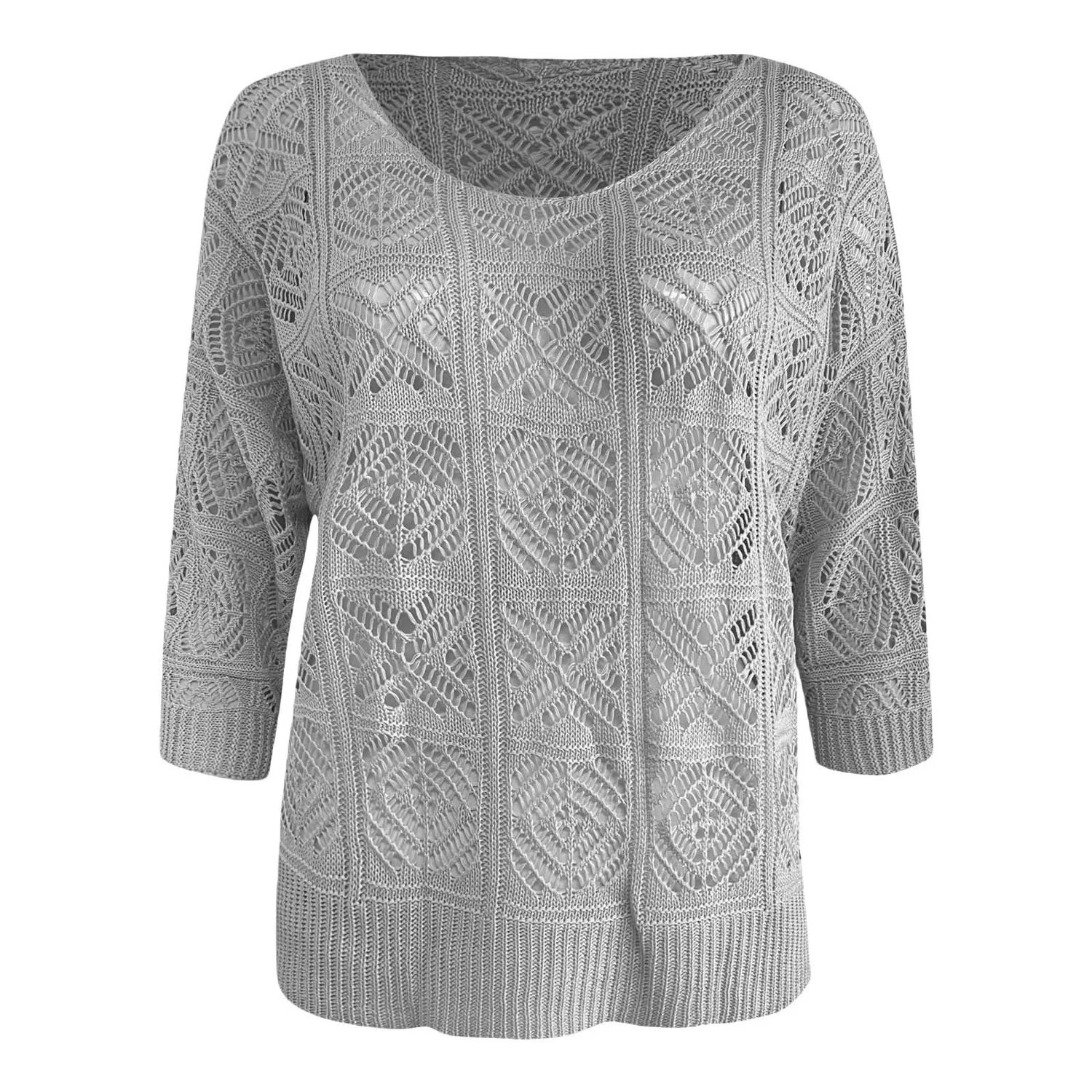 Женская туника с принтом Hippie Tunic, Argento — фото 4