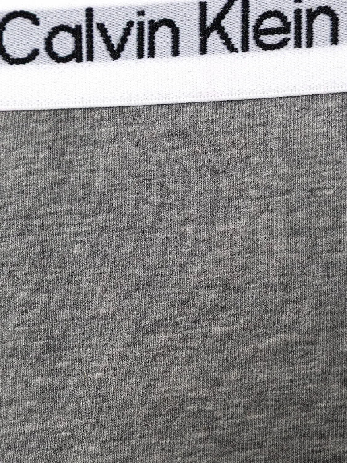 Комплект из двух трусов с логотипом Calvin Klein Kids, серый — фото 3