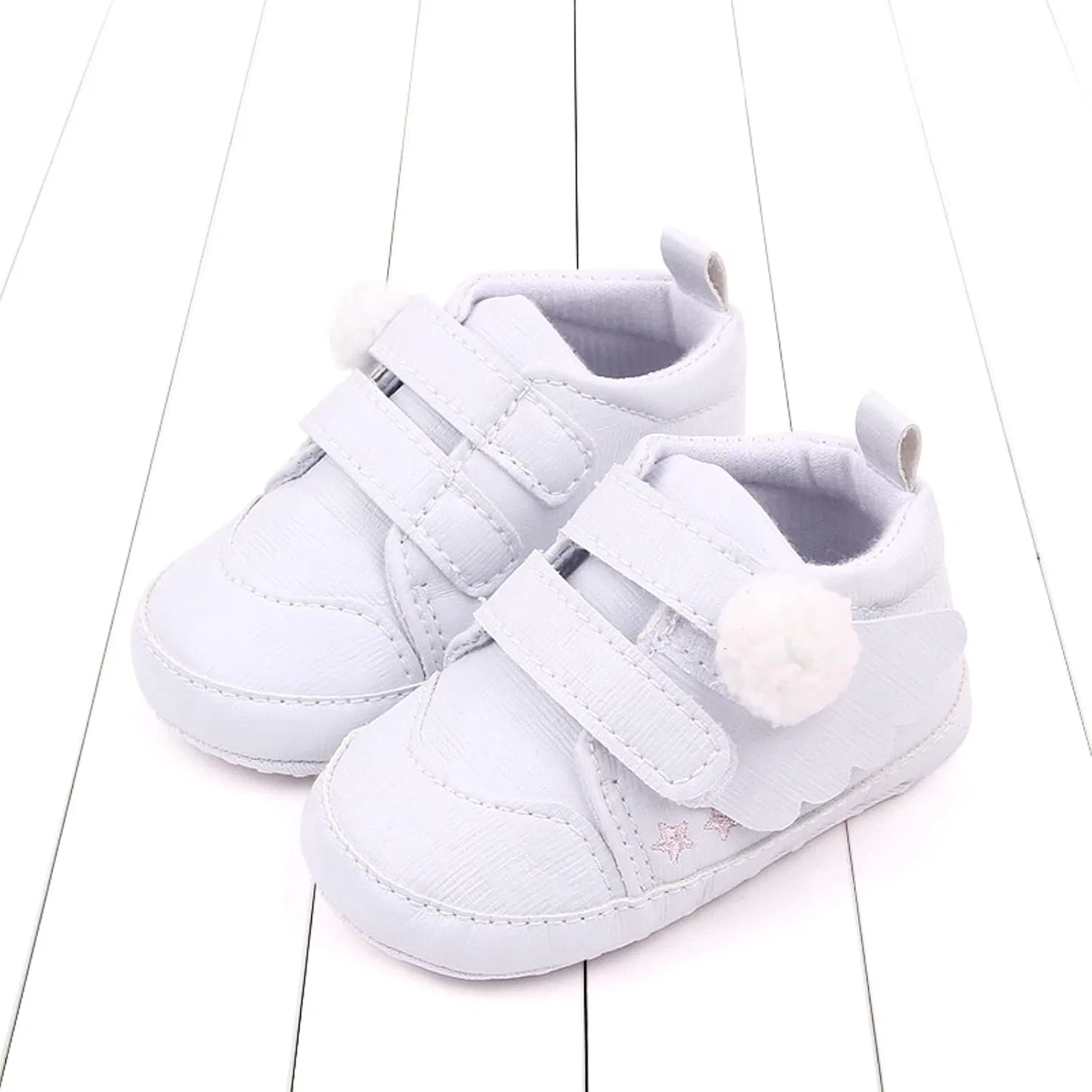 Детские кроссовки для мальчиков и девочек с принтом Summer Kids, White — фото 3