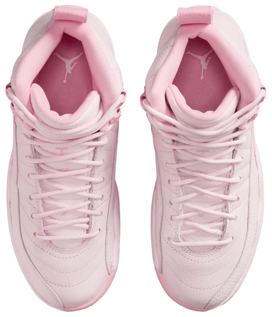Кроссовки для девочек Retro 12 Jordan, цвет Pearl Pink/Medium Soft Pink — фото 4