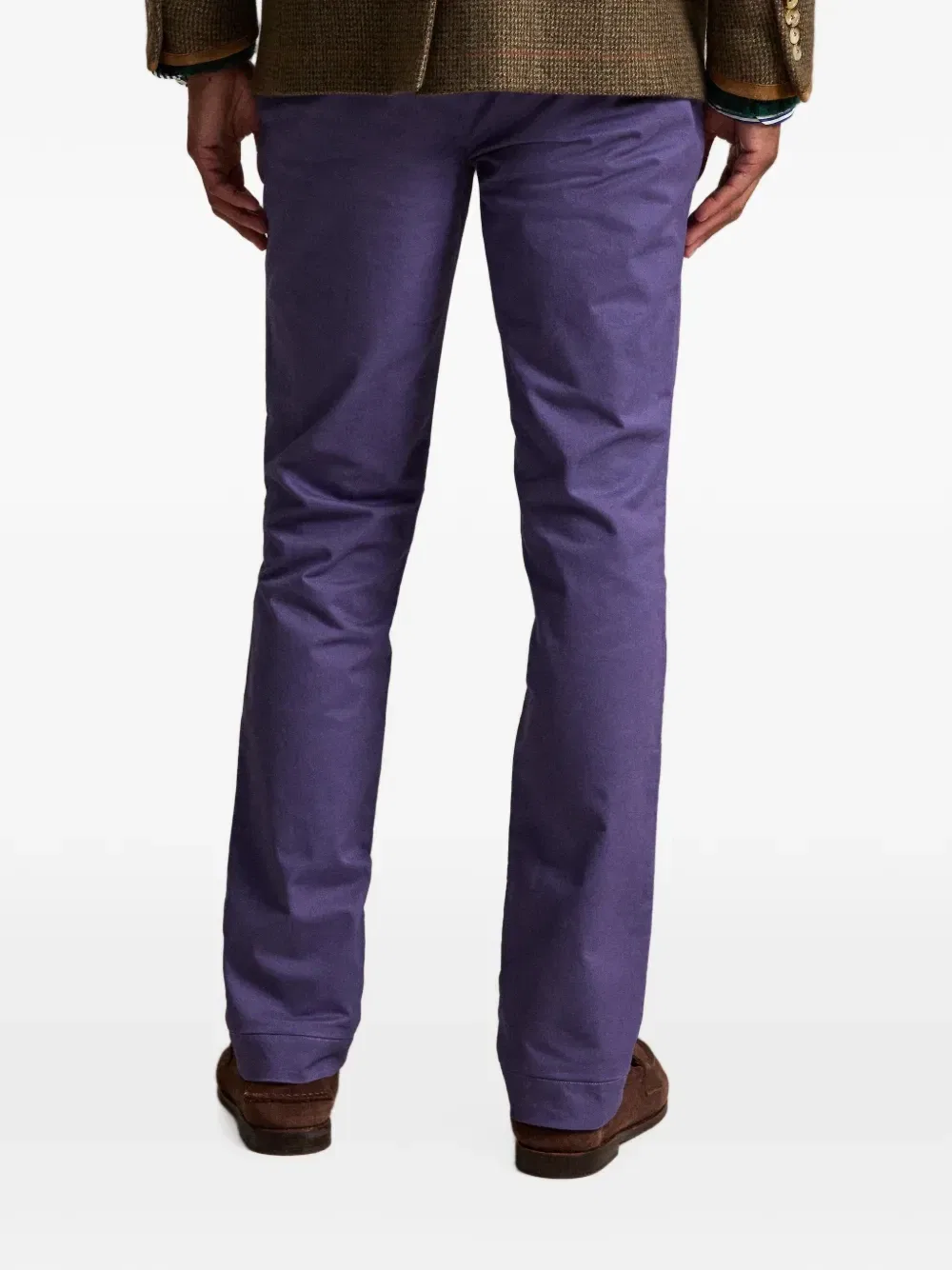 Брюки чинос Greenwich Slim Fit POLO RALPH LAUREN, фиолетовый — фото 4