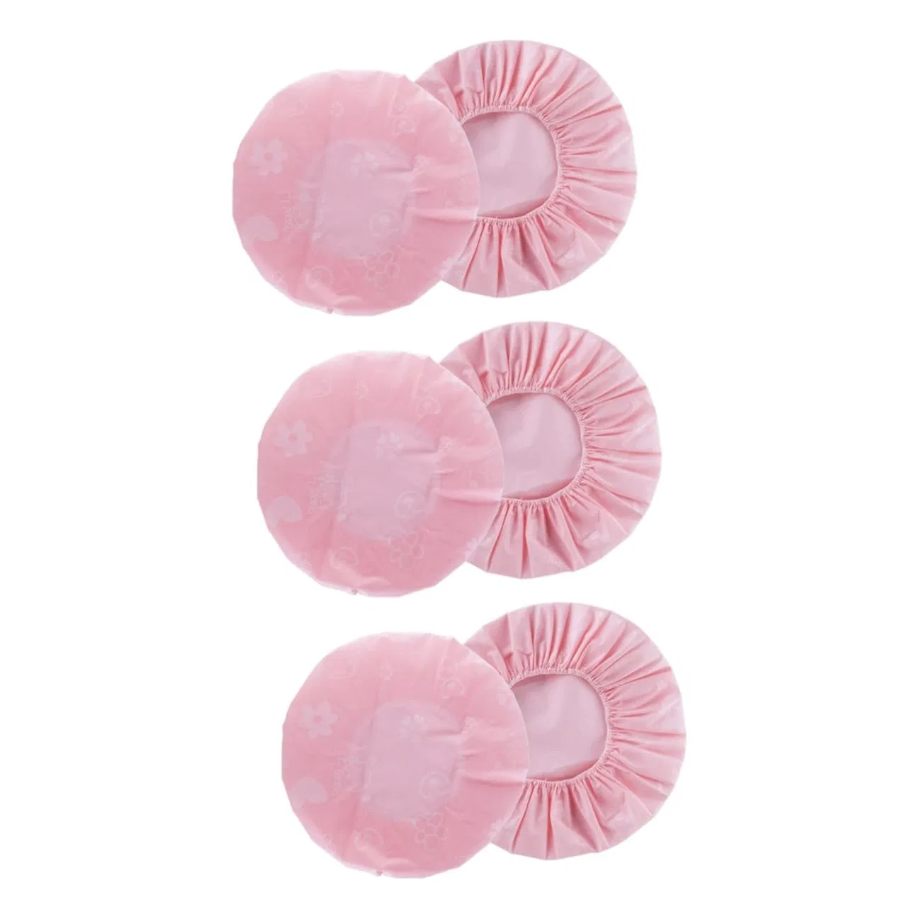 Шапочка для душа EVA, DOITOOL, набор 6 шт, 26x12x12 см, Rosax3pcs
