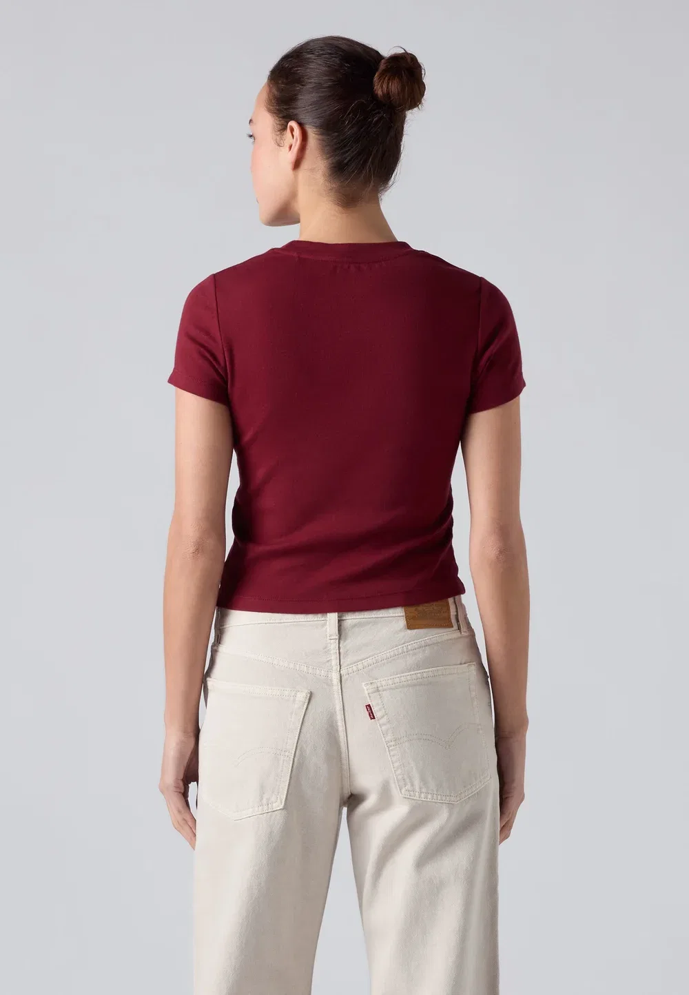 Детская футболка Gr essential с принтом Levi'S, Warm Cabernet — фото 3