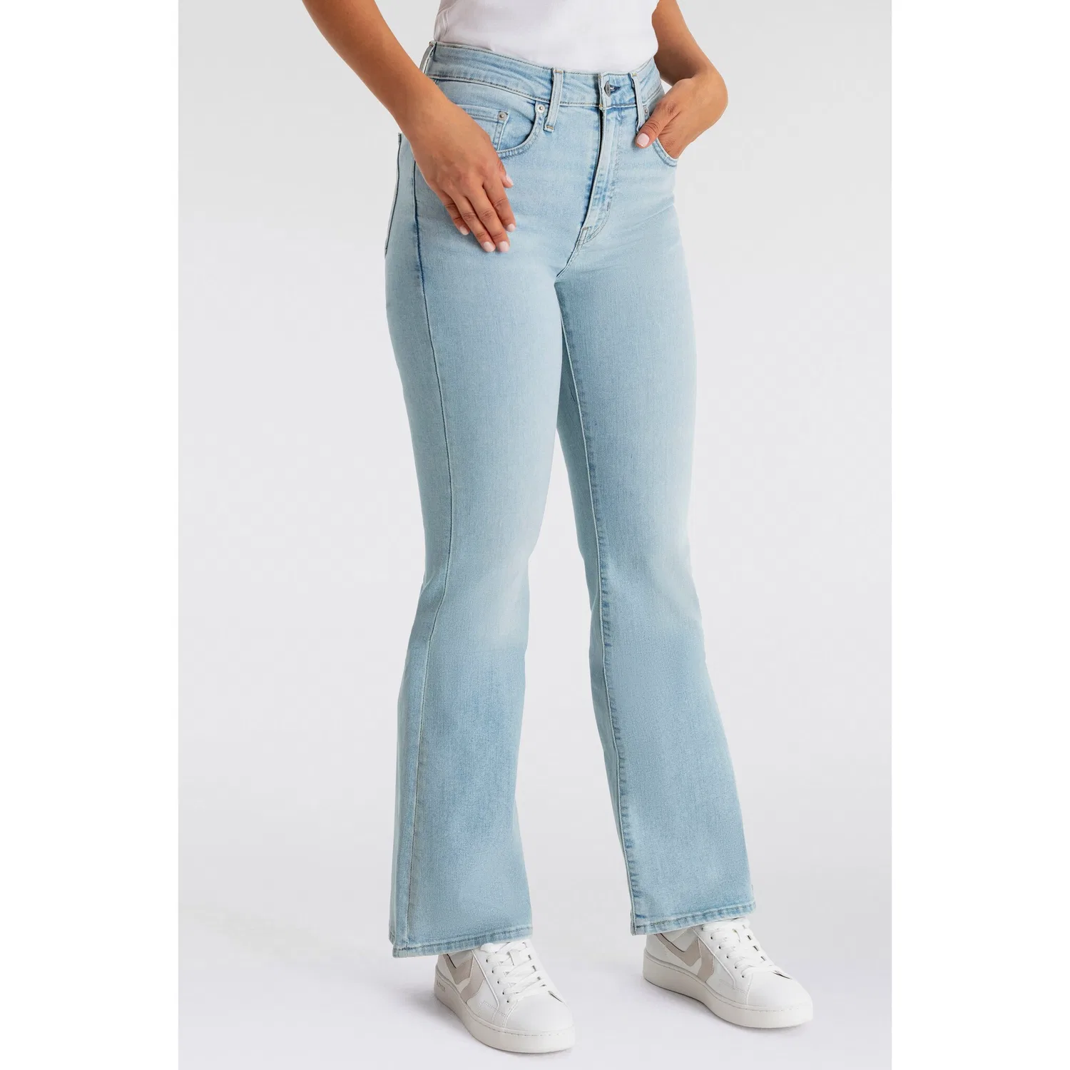 Женские джинсы клеш с высокой посадкой Levi's, LEVER LEFT