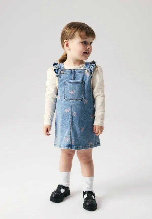 Платье джинсовое Dress denim Name It, Medium Blue Denim, синий