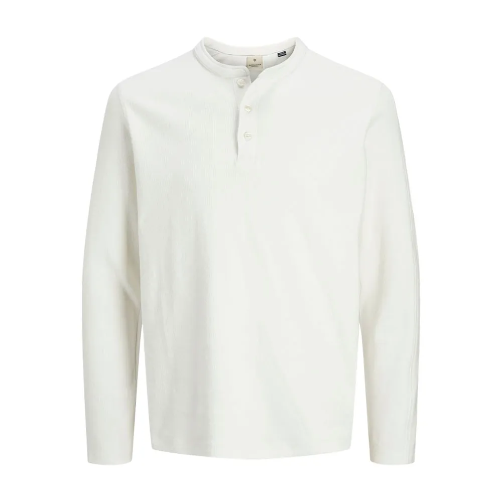 

Лонгслив Jack & Jones Lutyrell Henley, белый