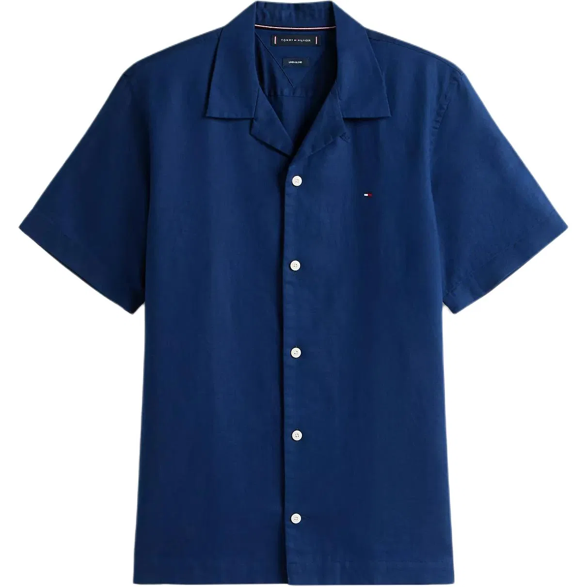 Мужская рубашка с отложным воротником Tommy Hilfiger, Marine Blue
