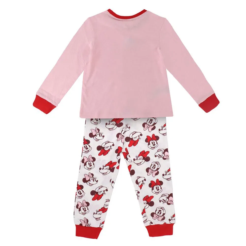 Детская пижама для девочек с длинным рукавом Minnie Disney, Pink — фото 2