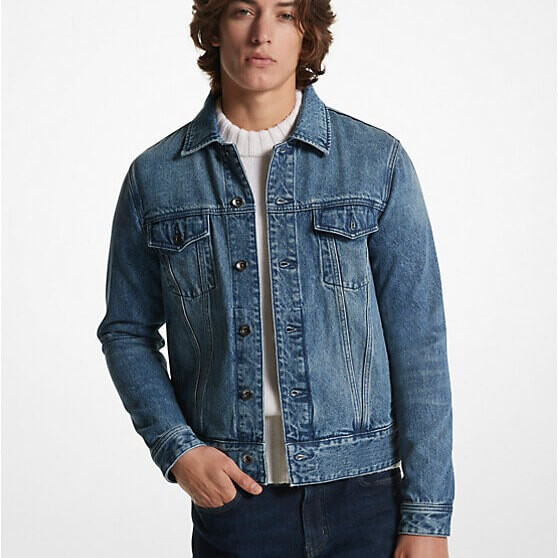 

Куртка джинсовая Michael Kors Trucker, синий