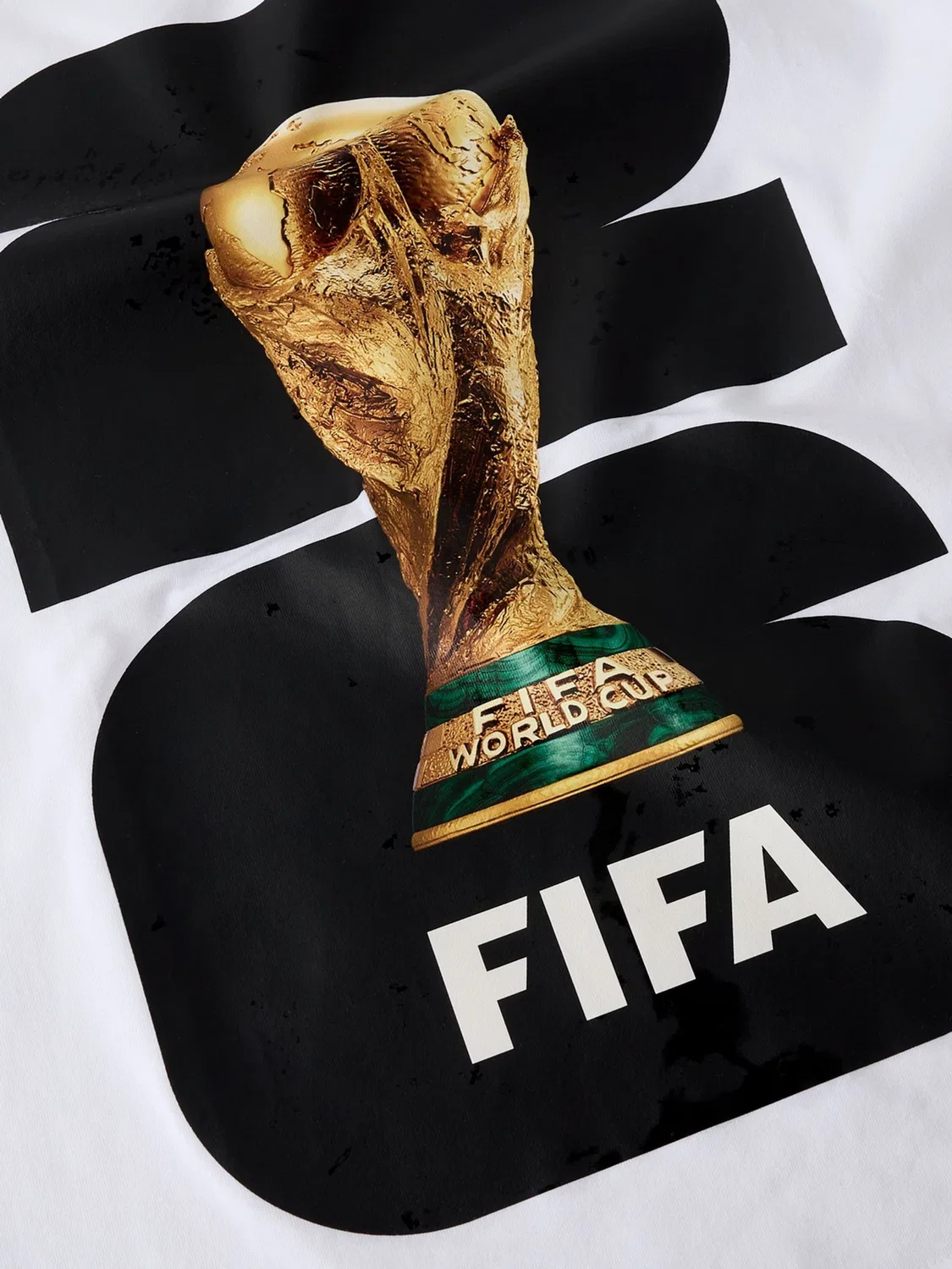Футболка с принтом FIFA World Cup Name It, белый — фото 3
