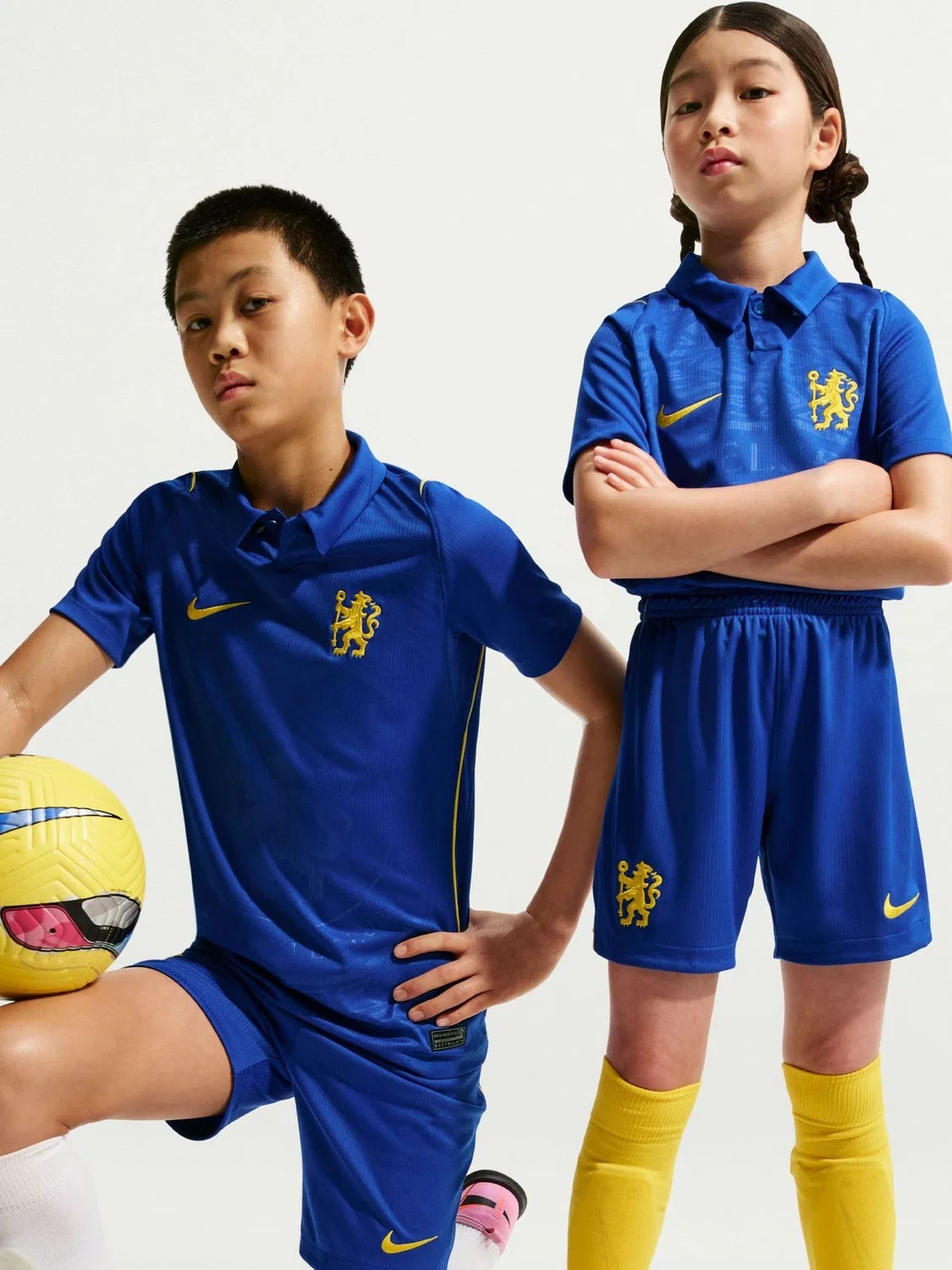 Шорты футбольные реплика Chelsea FC 2026/27 Nike, синие — фото 3