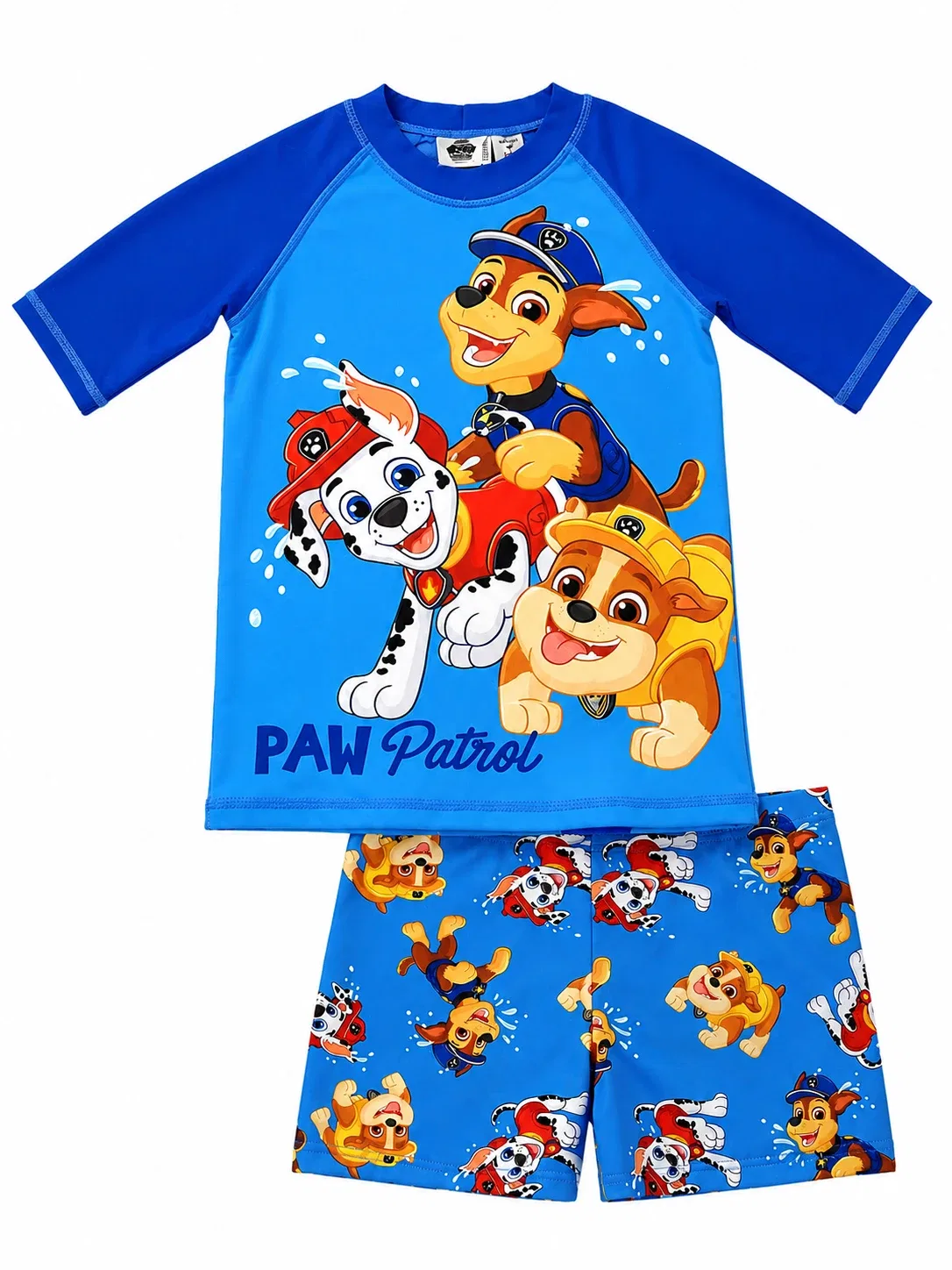 Купальный комплект с защитой от UV 30 Paw Patrol, синий