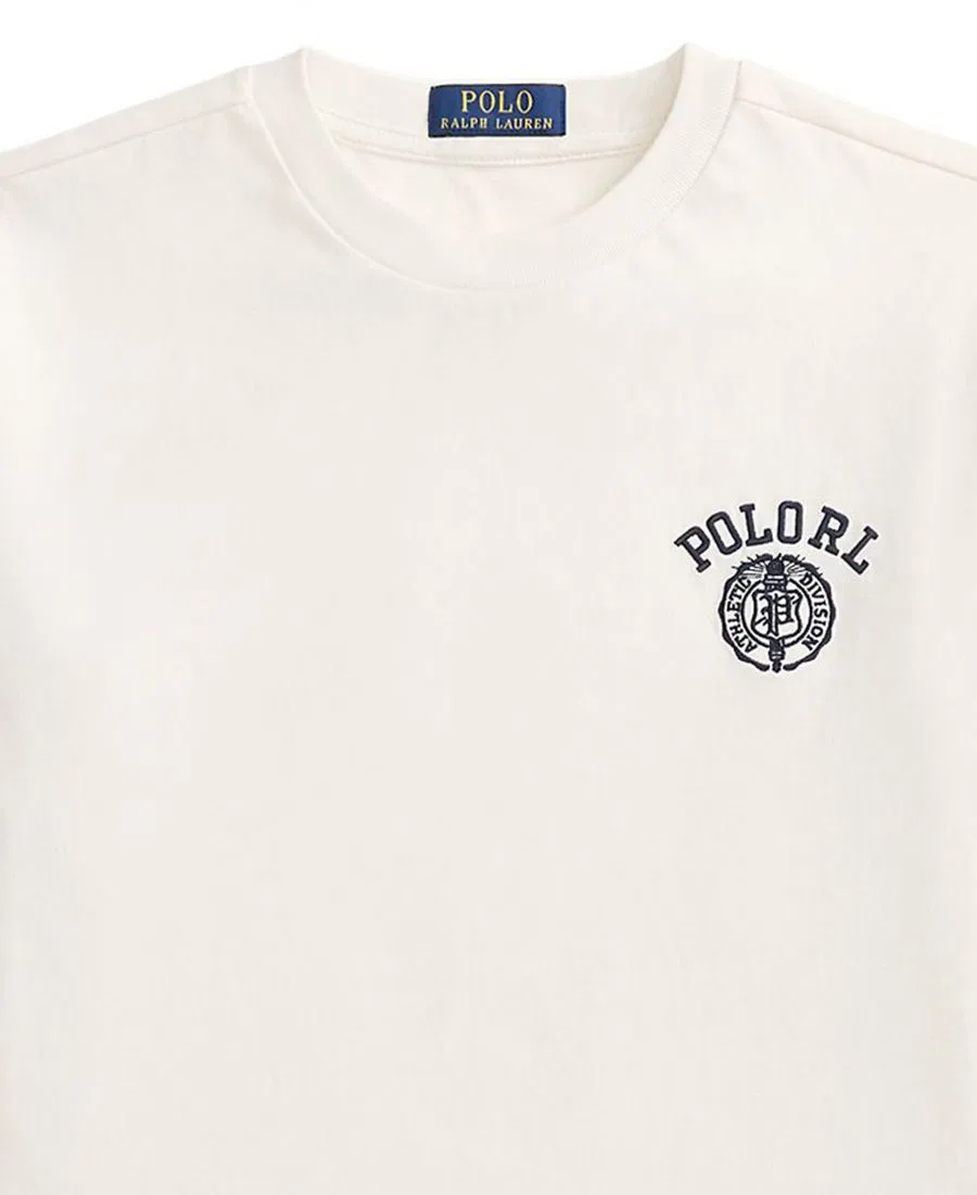 Футболка оверсайз с вышивкой Polo RL Athletic Division Crest Polo Ralph Lauren, Nevis — фото 3