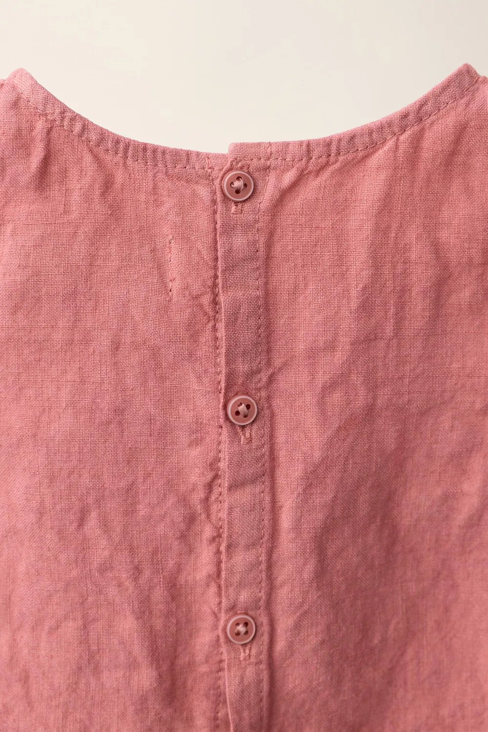 Блузка из 100% льна, созданная в сотрудничестве Caramel London и Zara, Terracotta — фото 4