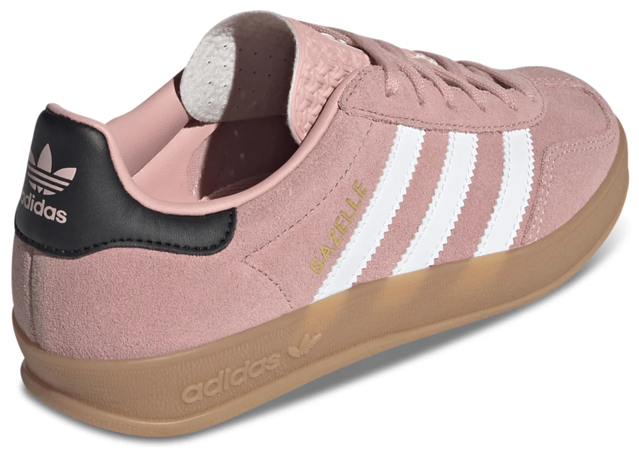 Кроссовки для мальчиков Gazelle Indoor Adidas, цвет Wonder Mauve/White — фото 3