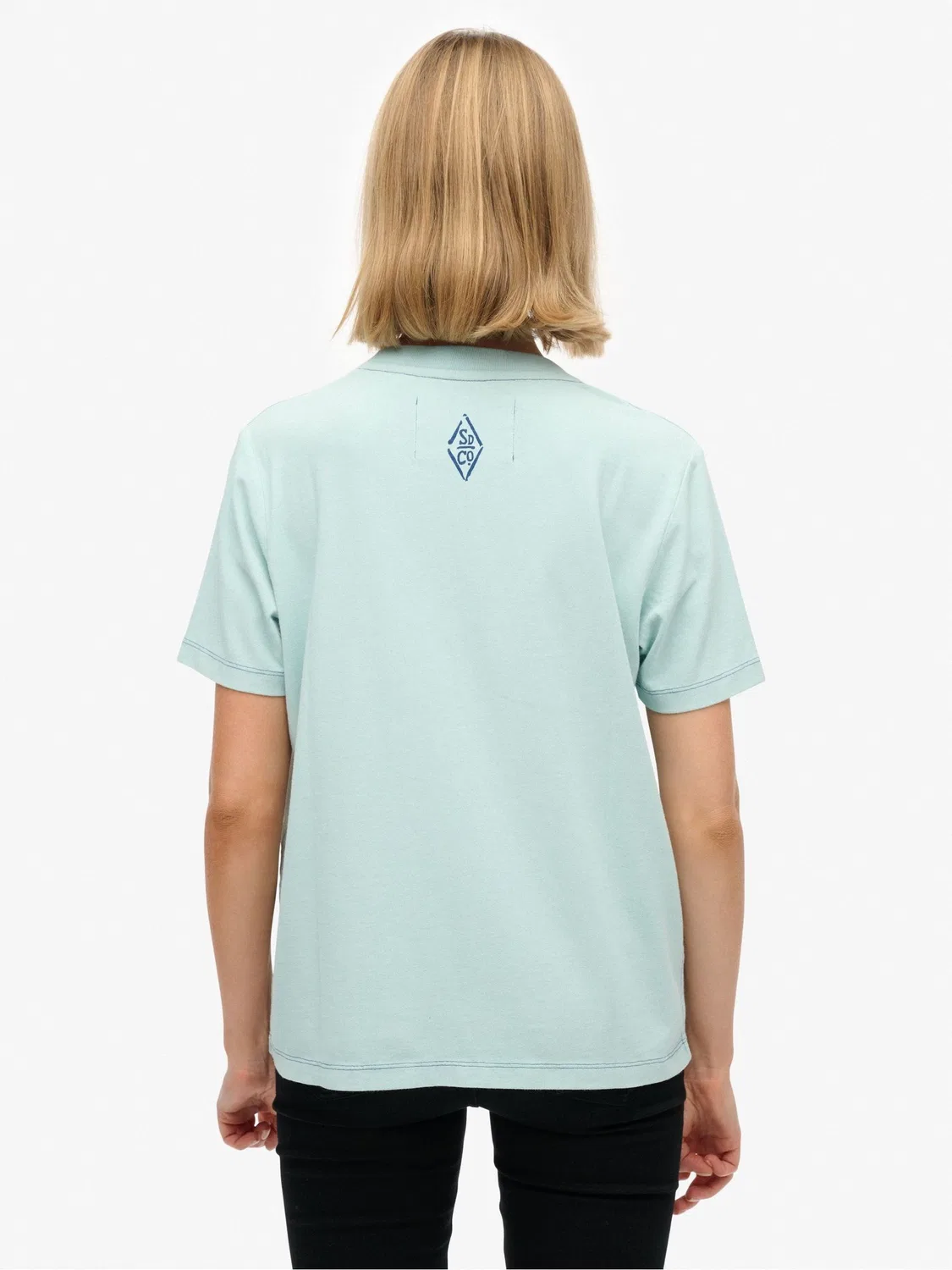 Футболка Heritage Hamptons Superdry, синий — фото 3