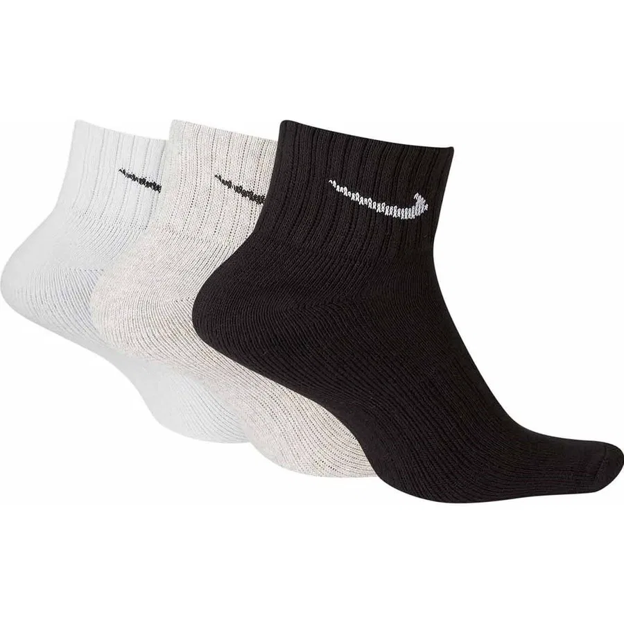 Комплект спортивных носков Nike U V Cush Ankle 3P Value, Разноцветный — фото 2