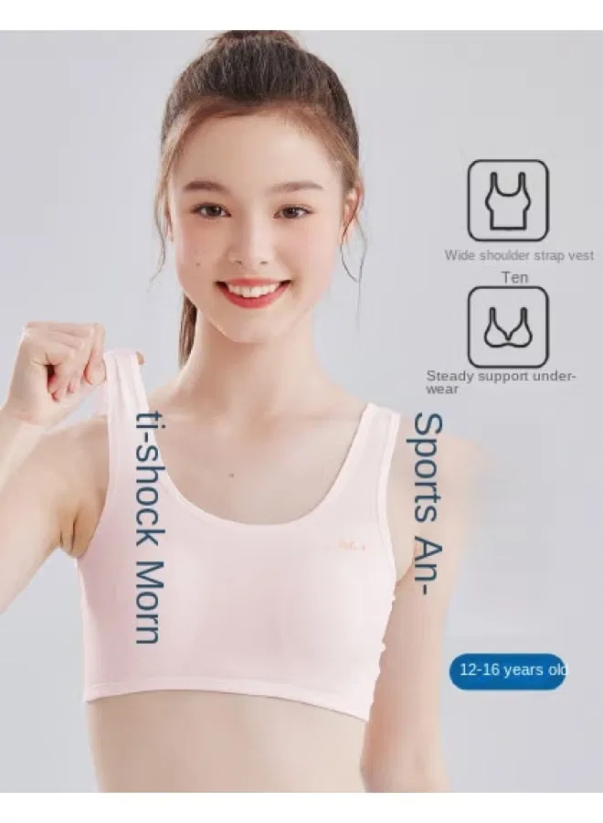 Спортивный топ с шок-абсорбцией для девочек 12-16 лет, модель Back-Strap, Top Melon