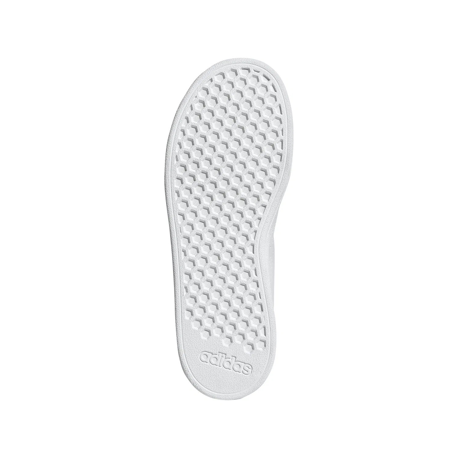 Детские кроссовки для мальчиков с полосками Advantage Base 2.0 Junior Adidas, Cloud White Cloud White Green — фото 4