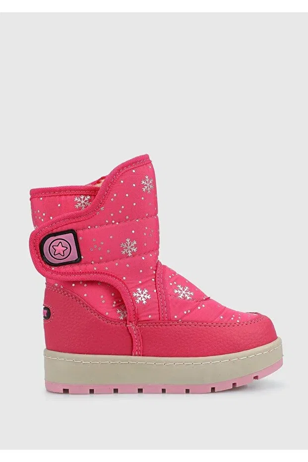 Детские снежные ботинки для девочек с принтом Fuchsia Kiddo, Floria