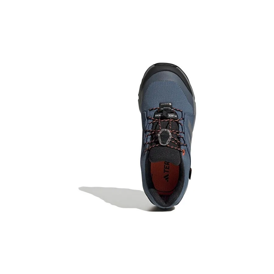 Детские кроссовки для outdoor с мембраной Terrex Gtx K adidas, Серый — фото 4