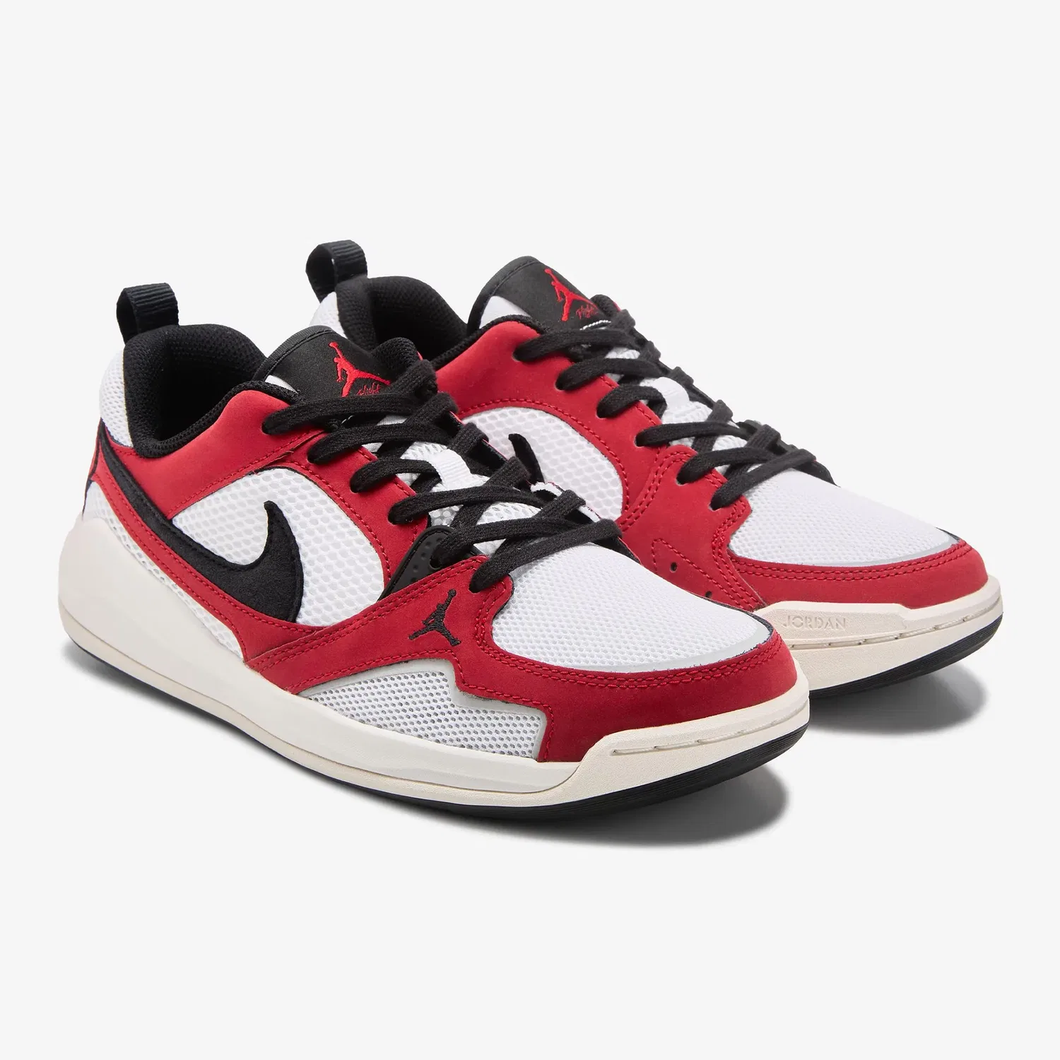 Детские низкие кроссовки CMFT Era Jordan, White/Red/Black
