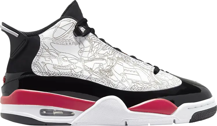 

Кроссовки Jordan Dub Zero GS Fire Red, белый, Белый;серый, Кроссовки Jordan Dub Zero GS Fire Red, белый
