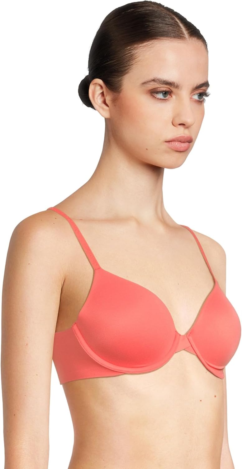 Бюстгальтер Calvin Klein Women's Perfectly Fit Memory Touch, розовый — фото 2