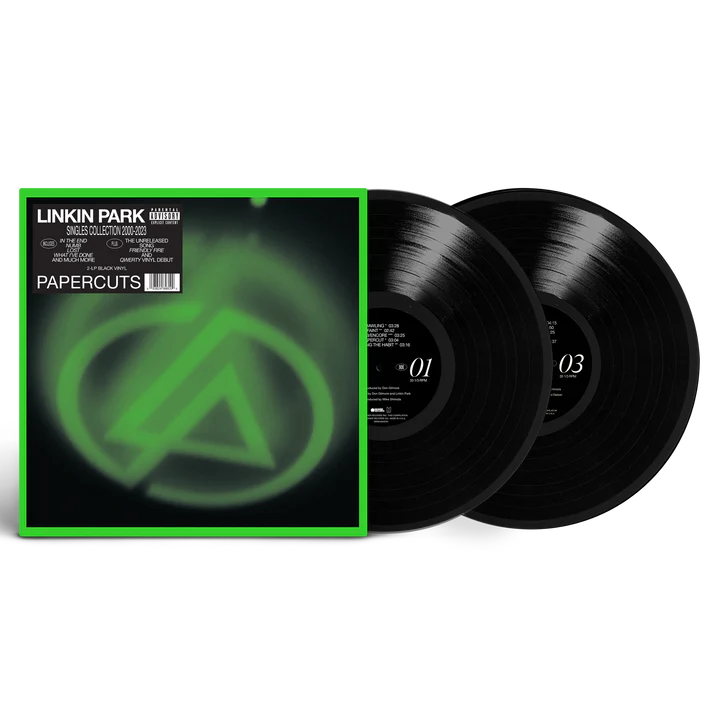 

Виниловая пластинка Linkin Park Papercuts 2LP, черный винил