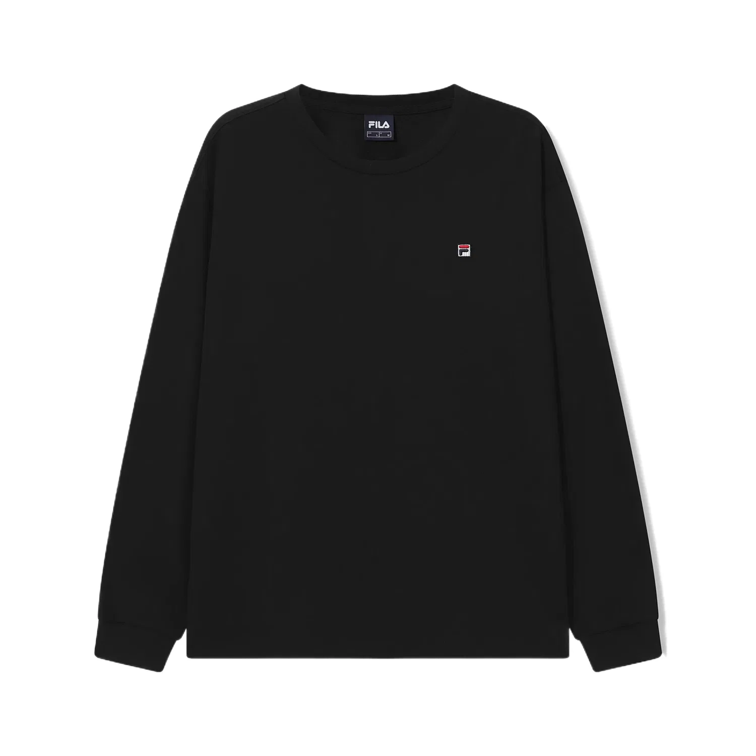 Детский свитшот с круглым вырезом Black FILA