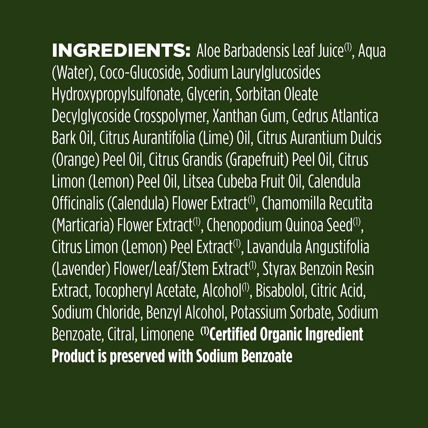 Гель для душа и ванны Lemon, Avalon Organics, 355 мл — фото 4
