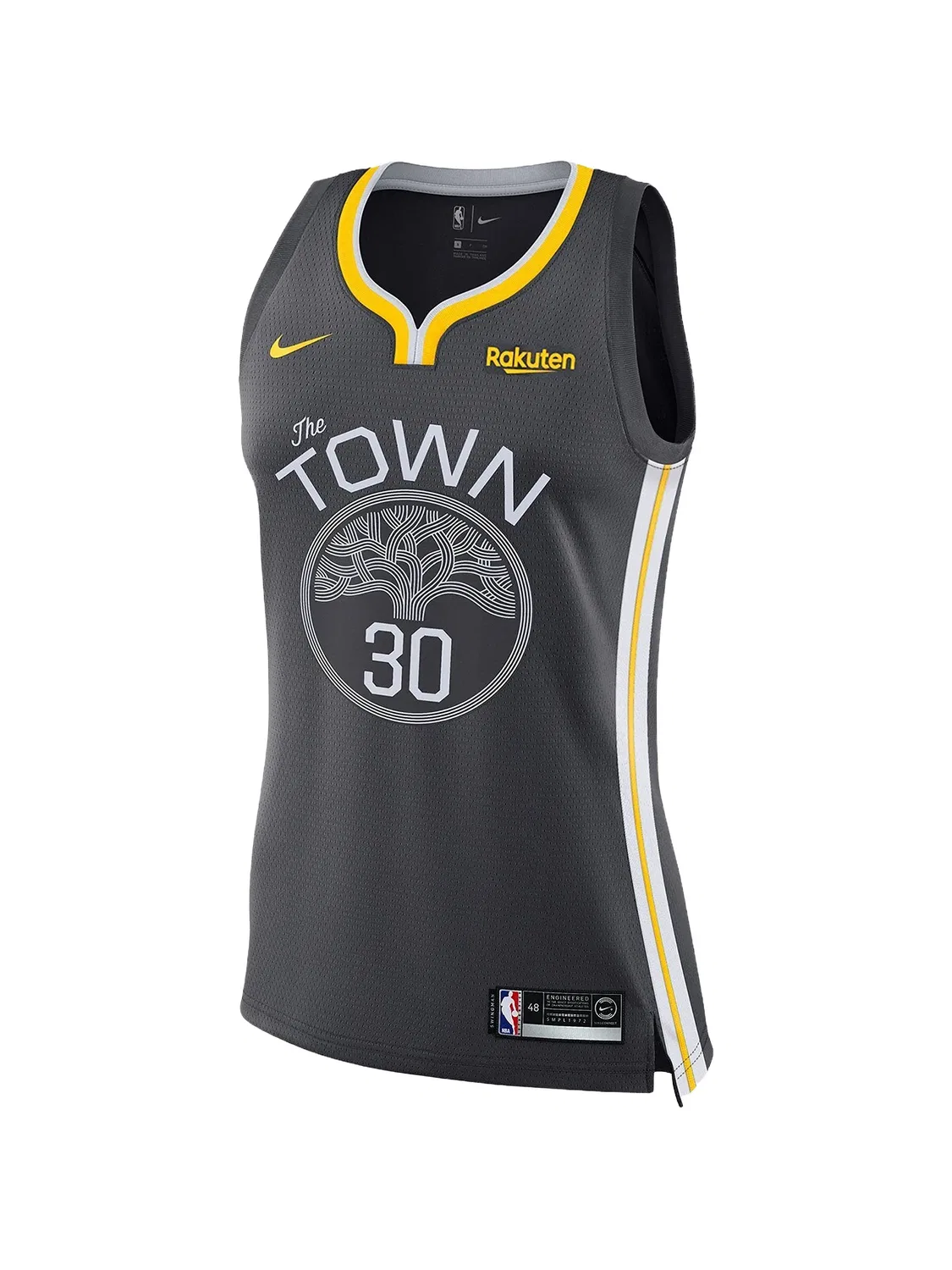 Топ Stephen Curry из джерси Nike, серый