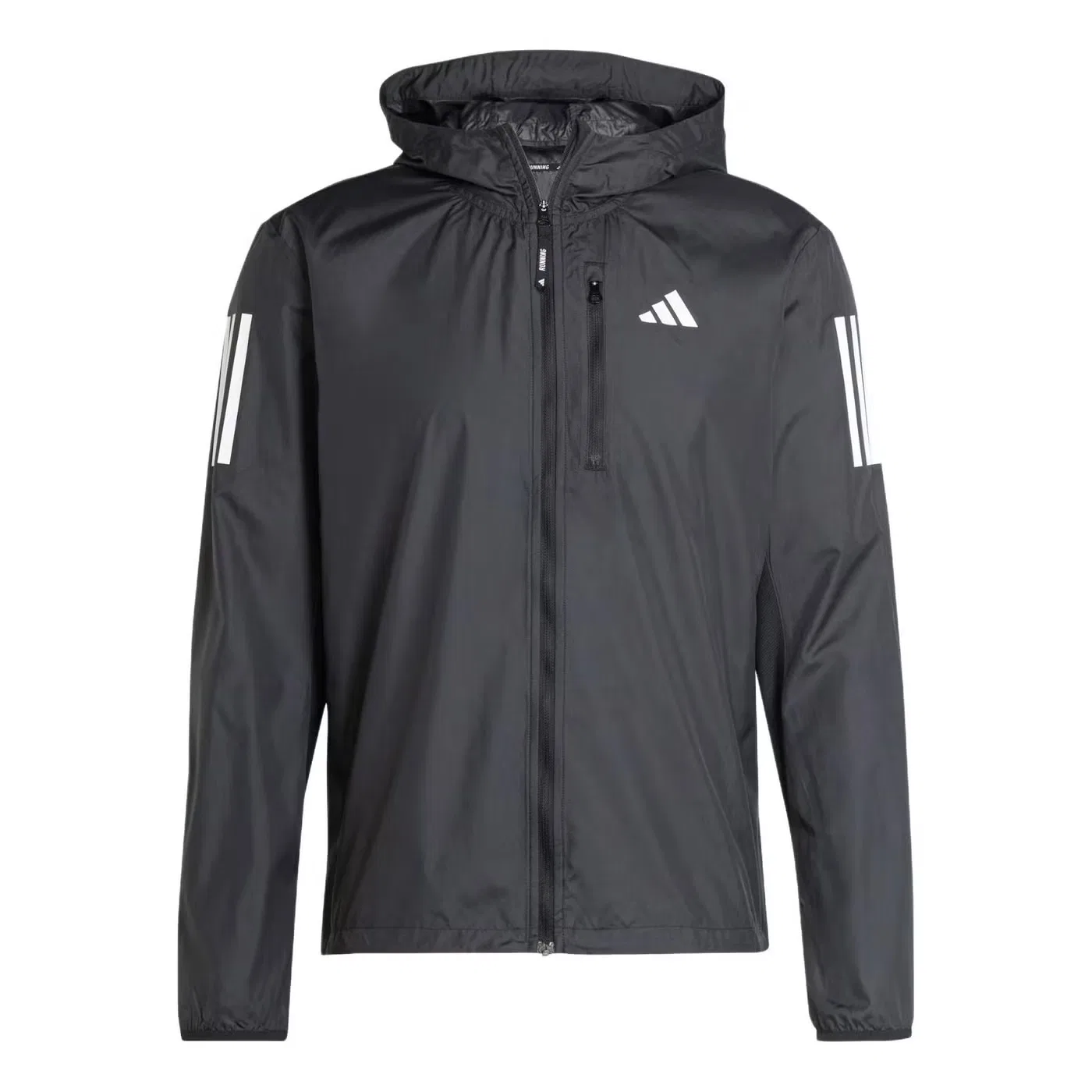 Куртка беговая с длинным рукавом Own the Run Adidas, черная