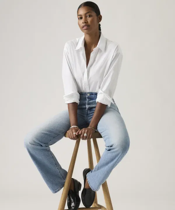 Укороченная рубашка, Халли, Levi'S, черный — фото 2