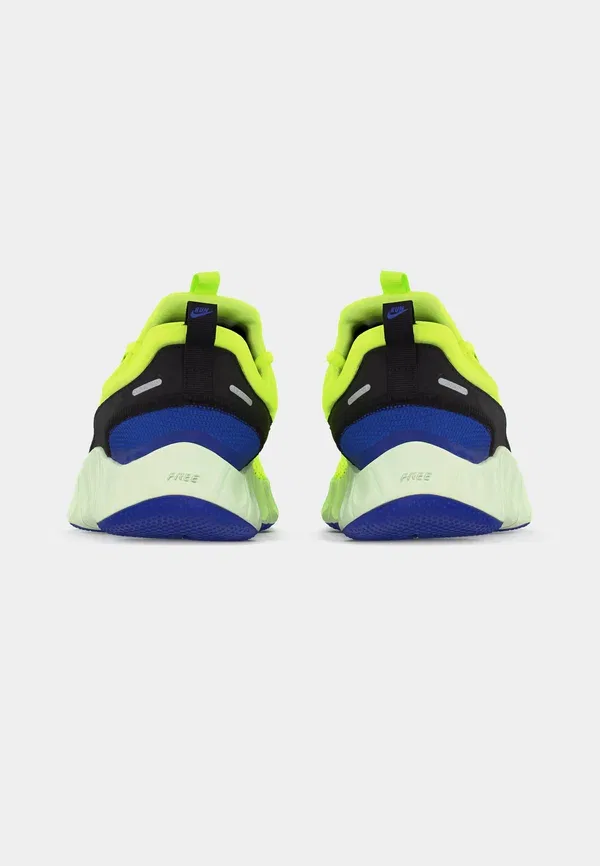 Кроссовки с защитой от холода Free Ride Nike Performance, Volt Tint/Black Spruce/Lapis/Volt Ice/Summit White/Light Liquid Lime, белый/черный — фото 4