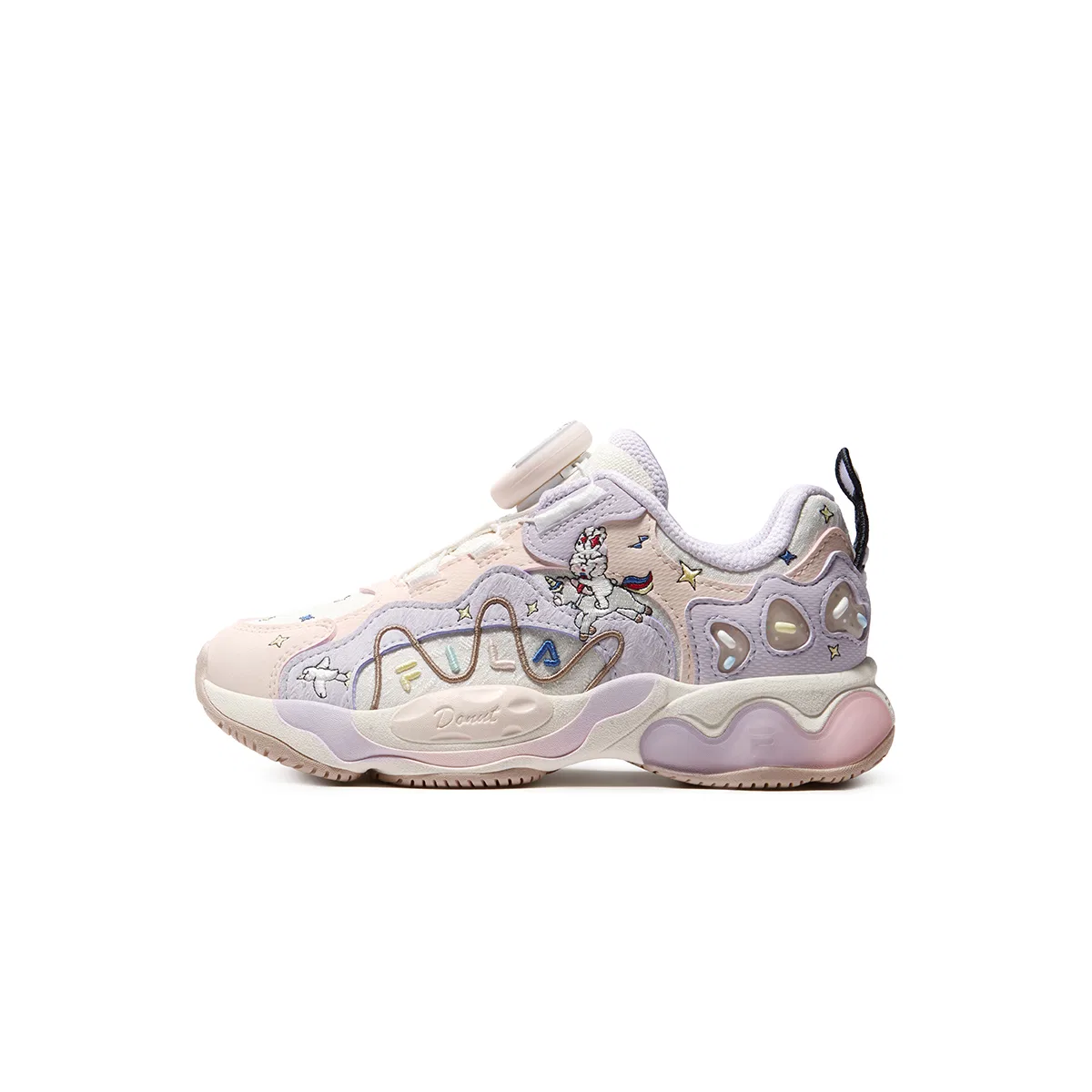 Детские кроссовки для тренировок FILA KIDS, Milk White/Griffin Pink
