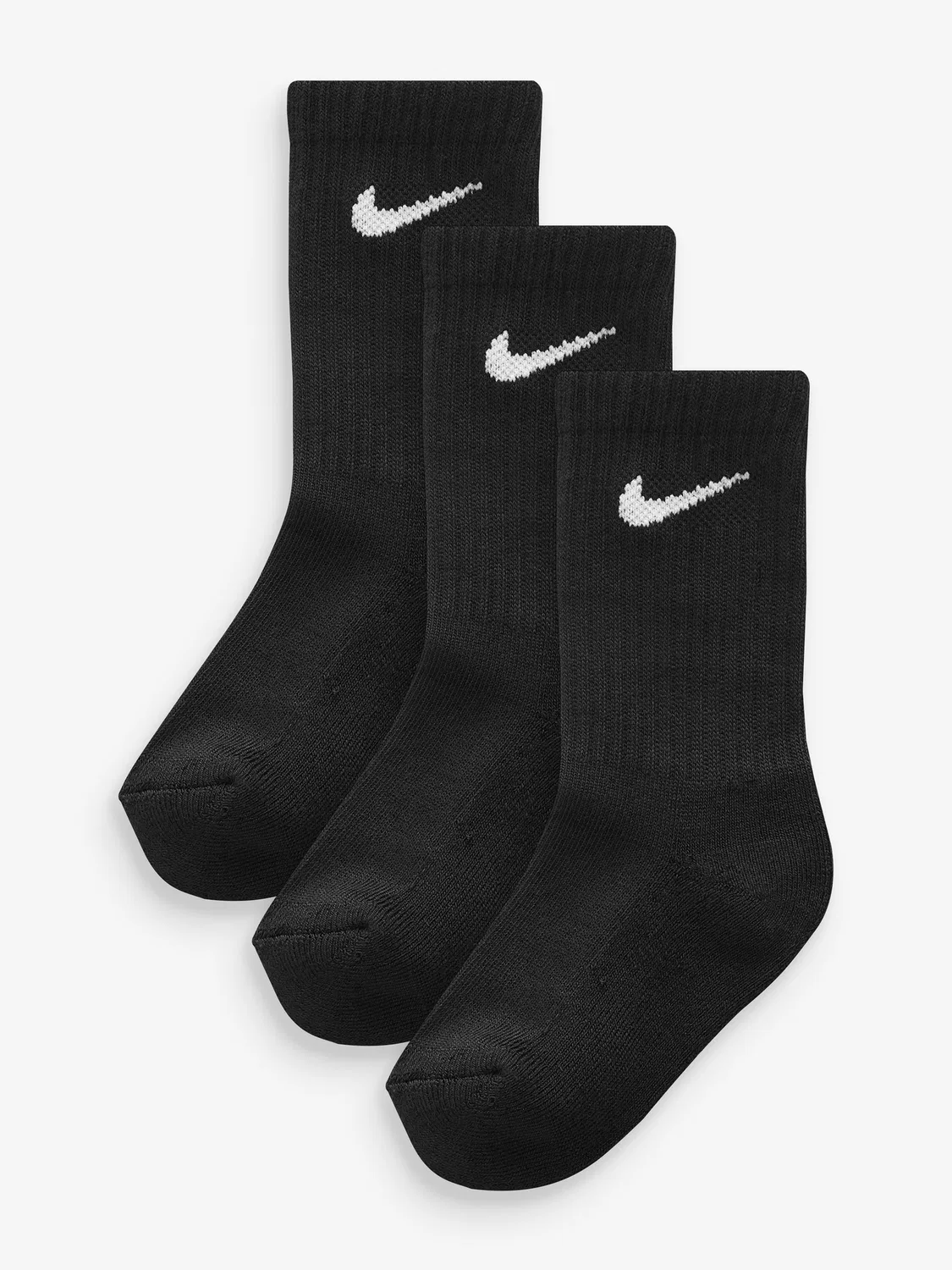 Носки Nike, набор 3 пары, черные