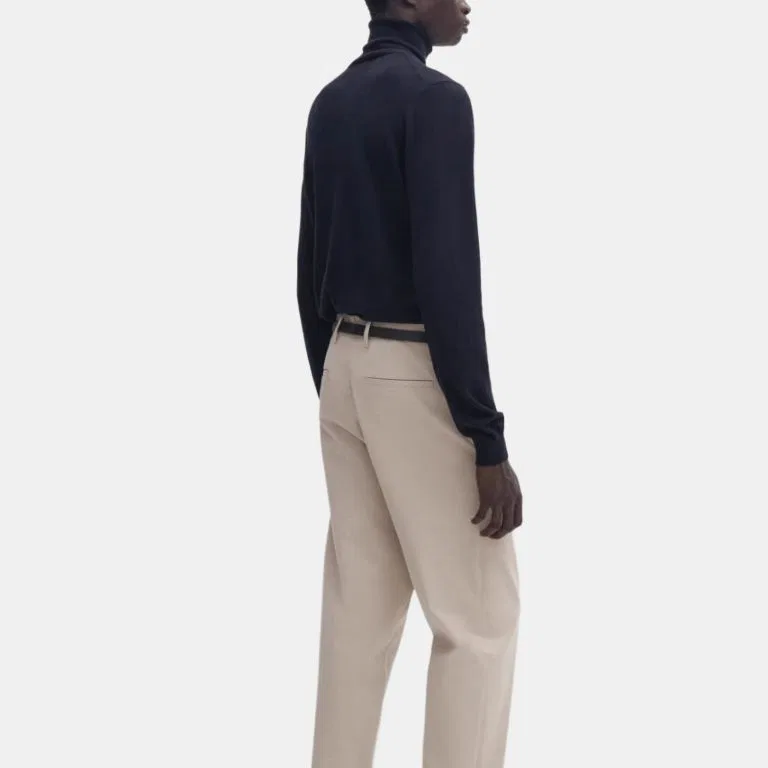 Свитер мужской Navy Blue, Massimo Dutti — фото 4