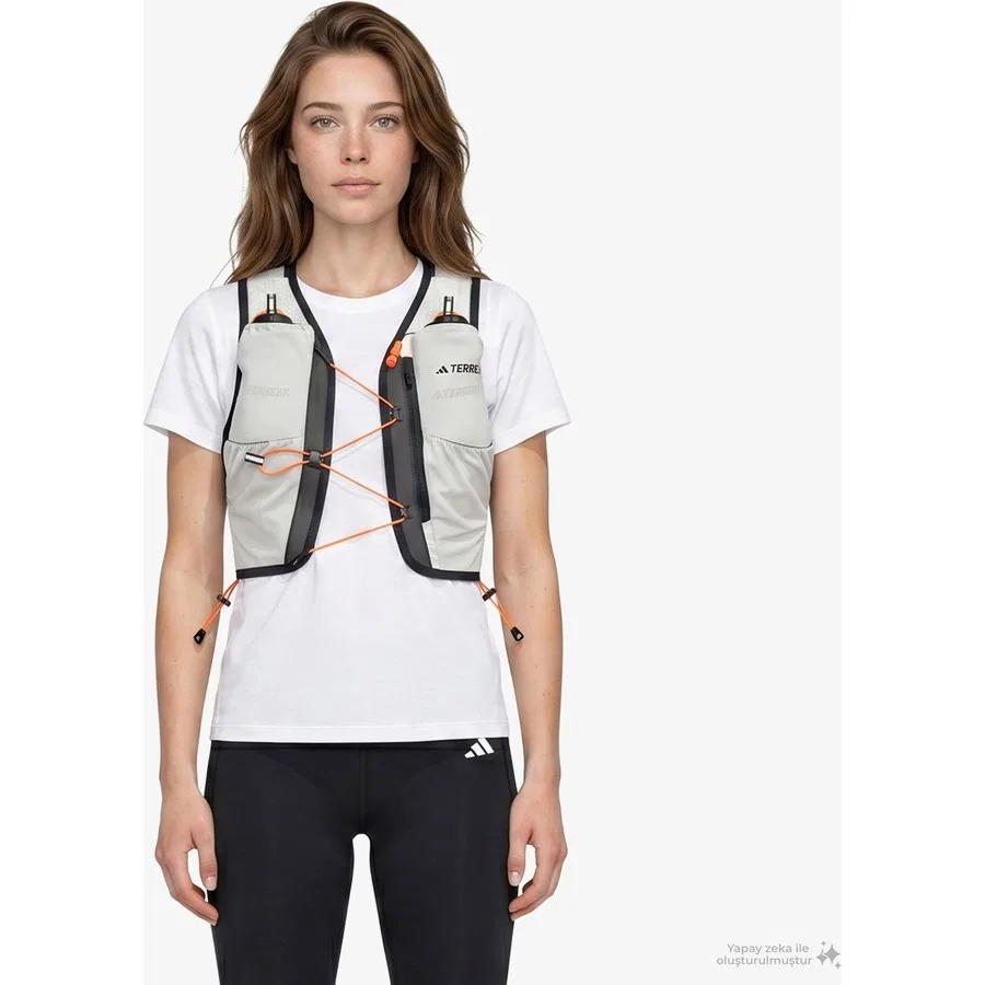 Жилет для бега adidas Terrex Trail Techrock 5 L, Серый
