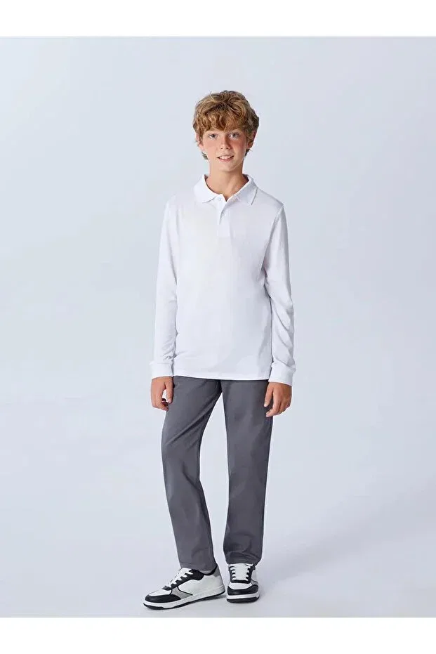Детские брюки для мальчиков хлопковые Regular Fit Asl Golf Club, Gray