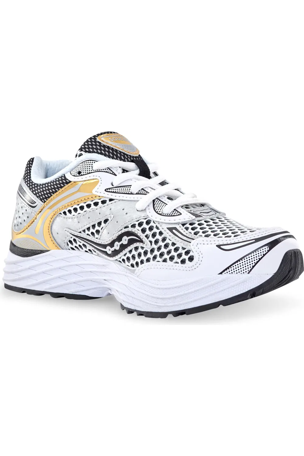 Кроссовки детские с сетчатым верхом ProGrid Omni 9 Saucony, Silver/Gold
