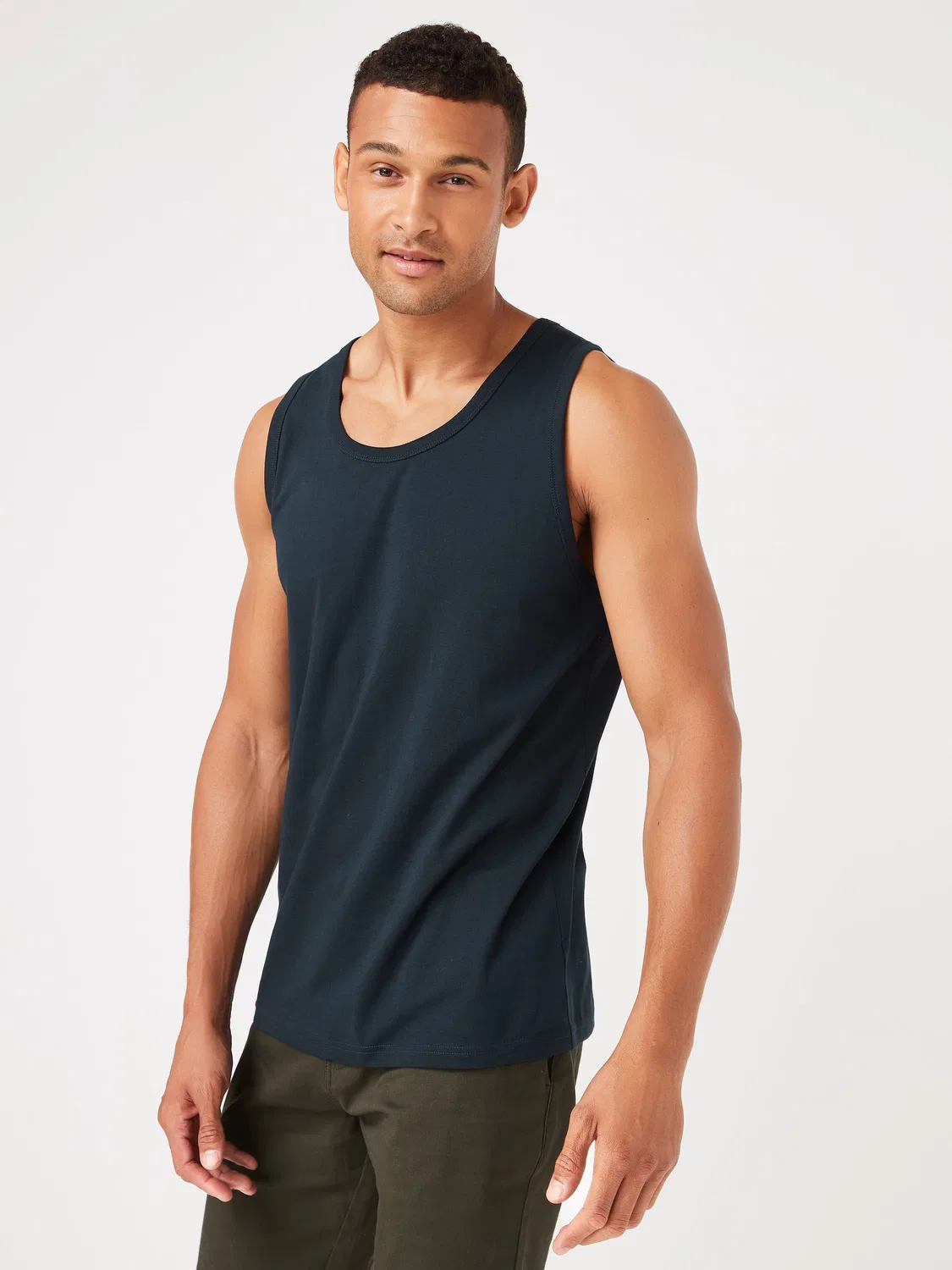 Майка Regular Fit, Essential Vest Next, темно-синий